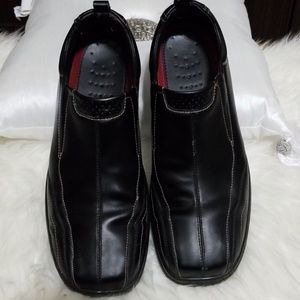 Mens Black Loafer Skechers